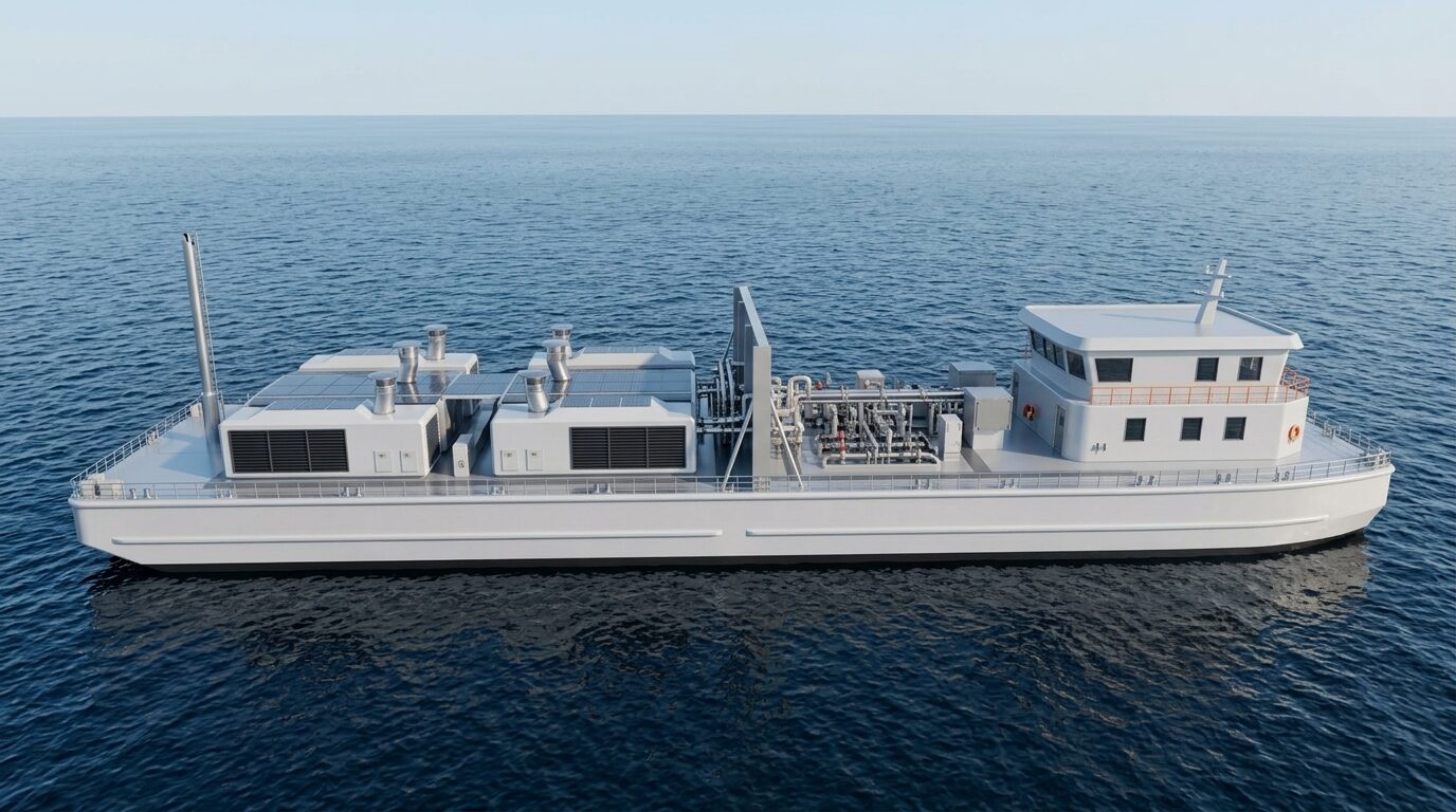 Concept profile rendering of the Pyra vessel